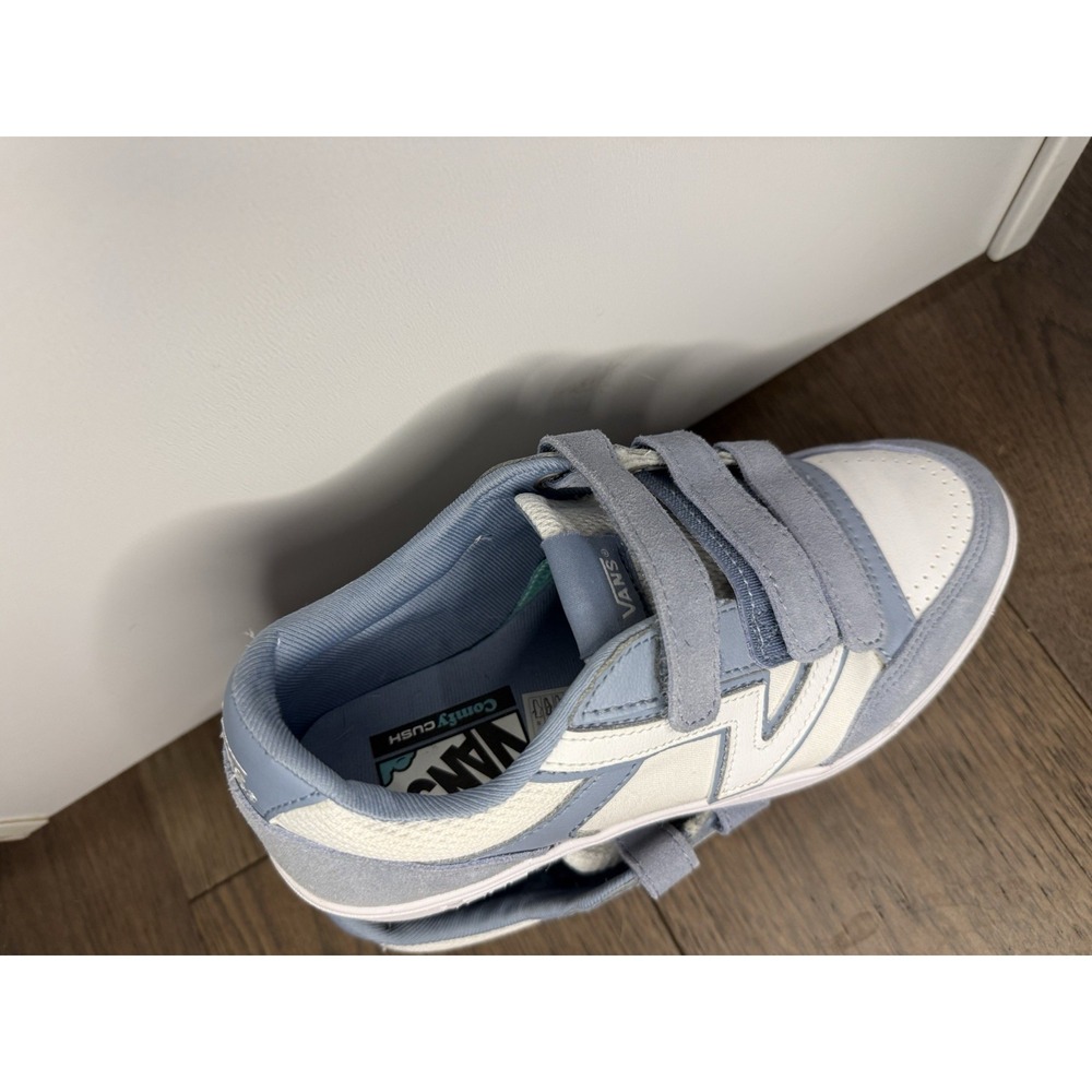 Vans Lowland ComfyCush V 'Dusty Blue' two-tone leather M 7 W 8.5 - Picture 2 of 5
